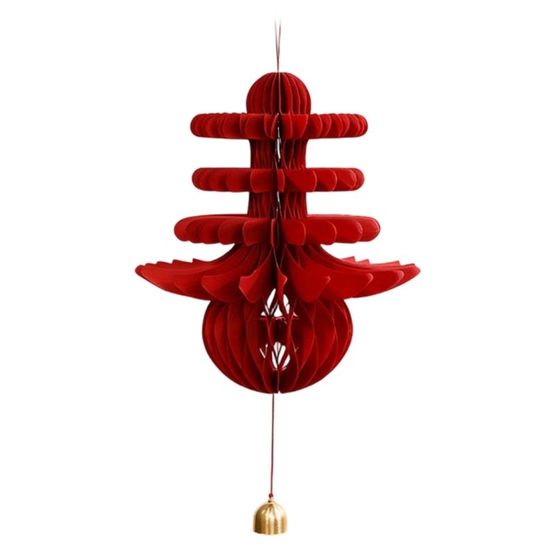 Traditional Double Happiness Wall Accessory Spring Festival Celebration Handmade Paper Craft For Indoor Outdoors