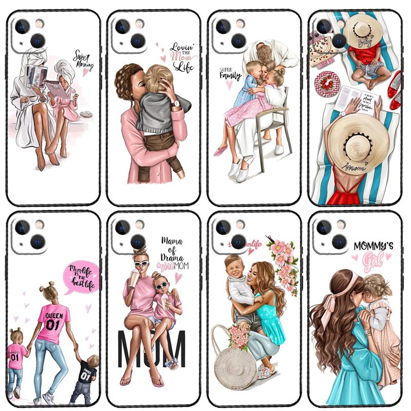SUPER MOM MUM MOTHER MAMA CUTE BABY For Huawei Nova 12i 11i 8i 12s Y73 Y72 Y61 Y91 Y90 Y70 Y60 9 10 SE P30 P40 Lite P60 Pro Case