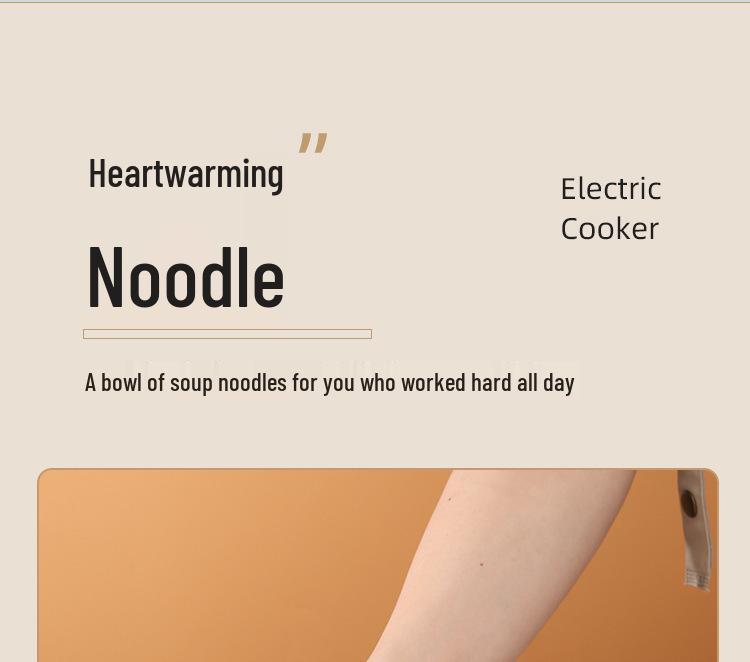 Smart Single-Serve Mini Rice Cooker for Steaming and Cooking Porridge