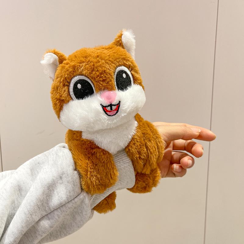 Capybara Slap Ring Plush Hand Puppet Doll