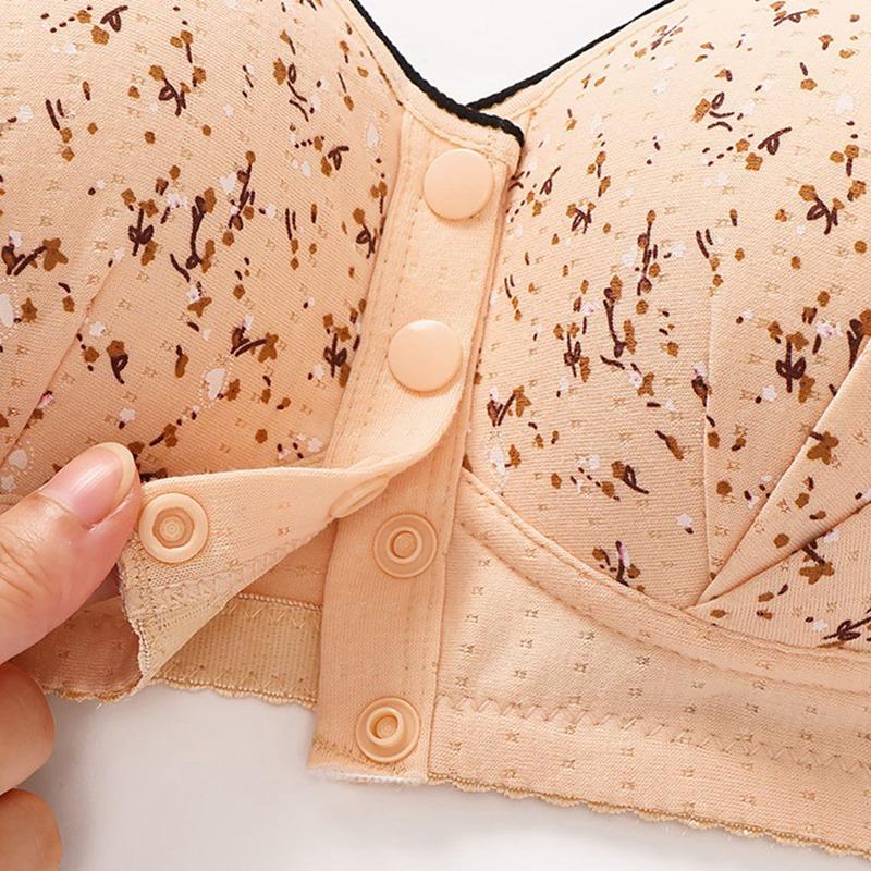 Damen Große Größe Frontverschluss BH Breiter Träger Weste Stil BH