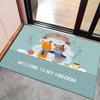 Cartoon Anti-Slip Entrance Mat for Bedroom, Bathroom, and Toilet