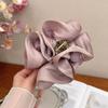 Korean Style Pleated Cloud Crab Claw Hair Clip Mesh Flower Bud Hair Clip Shark Clip Women Accessories