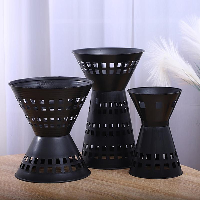 1 Pcs Plastic Flower Packaging Liner Plant Stand Stands Packing Material Fixing Bouquet Base Arrangement Floral Supplies