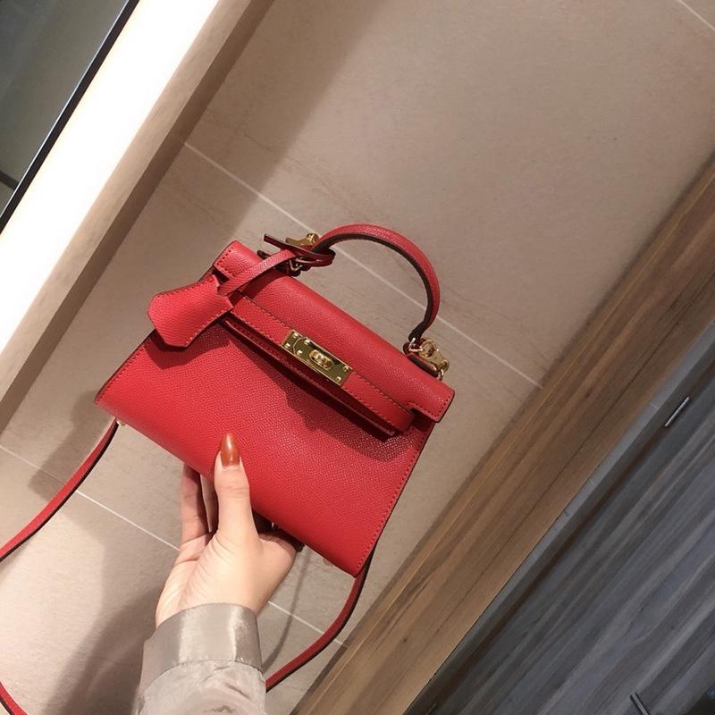 Second Generation Kelly Bag Mini Handbag Versatile and Stylish Shoulder/Crossbody Bag for Women