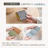 MALTA Women's Mini Wallet, Tri-fold Wallet with Large Capacity, Box-Shaped Design, and Coin Purse, Made of Cowhide Leather, Compact and Small,