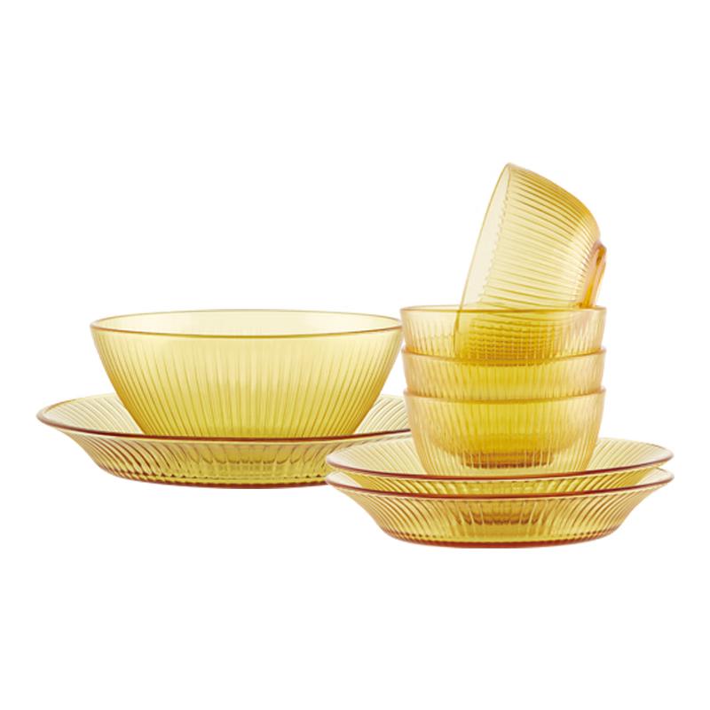 Corning VISIONS High Borosilicate Glass Dinnerware Set 8-piece set