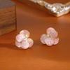 Iris Flower Enamel Stud Earrings: Fresh, Cute, and Versatile for Spring/Summer 2025