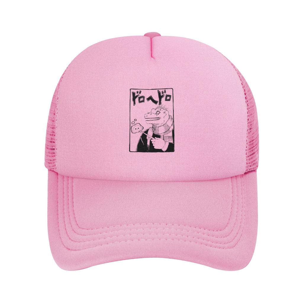 Dorohedoro Cleaners Mesh Baseball Caps Unisex Women Curved Trucker Hat Unisexga Fanart Nikaido Breathable Summer Dad Hat