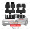 AITESLCAR For Tesla Floor Mat Model YL 2026 Car Trunk Mat Set Luggage Mat TPE Waterproof Anti-Slip Set LHD&RHD Floor Liner Mat