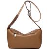 New First-layer Cowhide Foreign Trade Large-capacity Soft Leather Single Shoulder Oblique Span Bag Genuine Leather Women's Bag