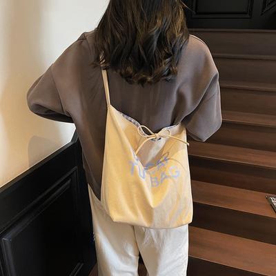 Neue große Kapazität bedruckte Schulter-Damenhandtasche schräg übertragbare Tasche modische und einfache Pendler-Schultertasche Tragetasche