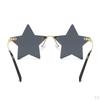 For Men Women Irregular Personality Shopping Traveling Unique Shades Eye Glasses Frameless Colorful