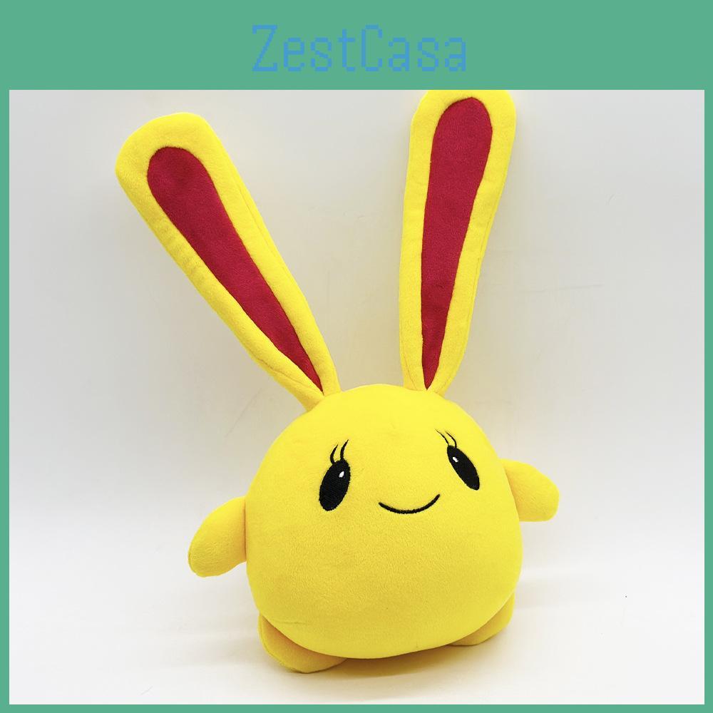 Yellow Cute Rabbit Animal Plush Toy For Children Playroom And Bedroom Decor
