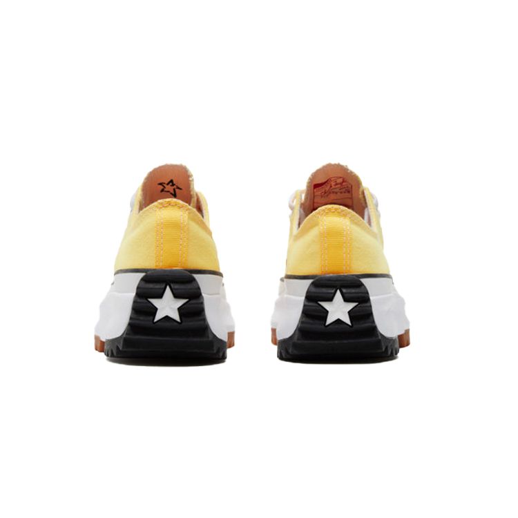 Converse Run Star Hike Low Citron Pulse Unisex Sneakers Gul Hvit Svart 170778C