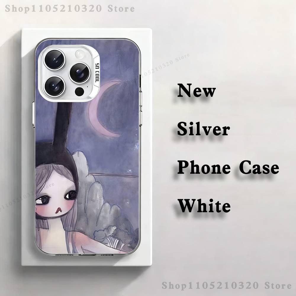 A-Aya T-Takano Phone Case For iPhone 17,16,15,14,13,12,11,Pro,XS,Max,Plus,Mini,SE4,E white Matte Shockproof Cover