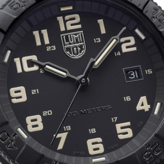 Luminox Military Dive Swiss and Quartz Easy To Military Leatherback Sea Turtle Giant 0320 0330 Watch, Watch, Analog, Men's Women's, Waterproof,