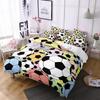 Football Basketball Sports Quilt Cover Bedding Digital Printing Home Textiles Three-Piece Set