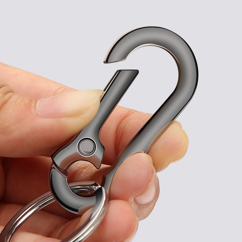 Bărbați din oțel inoxidabil cataramă tărtăcuță cățărare breloc pentru centură clemă anti-pierdere cataramă agățat breloc pentru mașină decorare