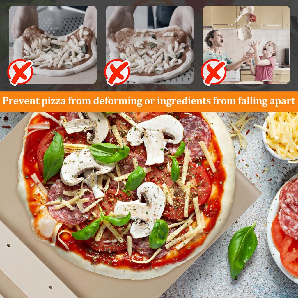 Schuif Pizza Schep Deegbak Pizza Plank Peddel voor Huiskeuken Oven Bakken Anti-aanbak Pizza Spatel Taart Dessert Glijplaat