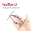 Metallischer Klitorisklemmen-Expansions-Toy für Frauen - Erotisches Erwachsenen-Accessoire