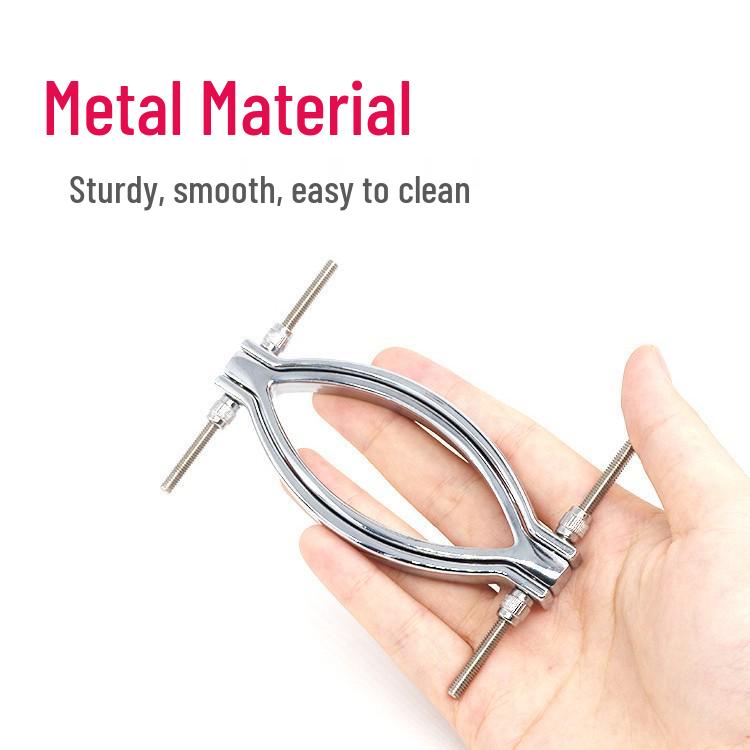 Metallischer Klitorisklemmen-Expansions-Toy für Frauen - Erotisches Erwachsenen-Accessoire