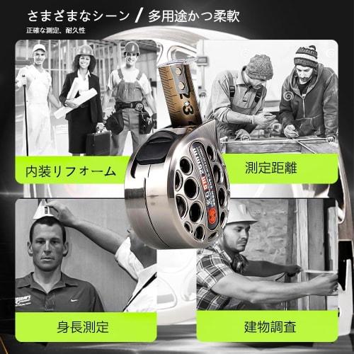 [Limited Edition] 3m/5m Measuring Tape Measure with Stainless Steel Body and Titanium Band, Easy-to-Read Graduations, High-Precision, Stainless Steel