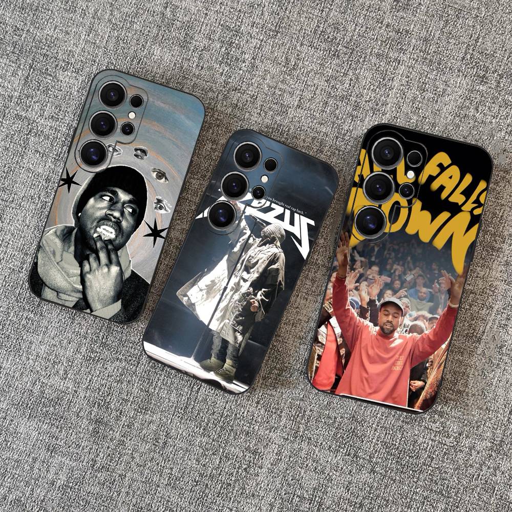 Rapper Kanye West YE Phone Case For Samsung S 24 Fe 25 Ultra Plus 20 Lite 21 30 22 23 24 22 Ultra 5G Fundas