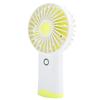Mini Fan Handheld Portable Summer AirCooling Tool for Office Dormitory Desktop(Yellow )