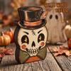 1/6 Pcs 10cm Halloween Tabletop Sign Plywood Halloween Tiered Tray Decor  Indoor