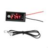 4 Wire Fan Speed Controller Accurate 12V 3A Real Time Monitorings Reliable Mini Digital Display PWM