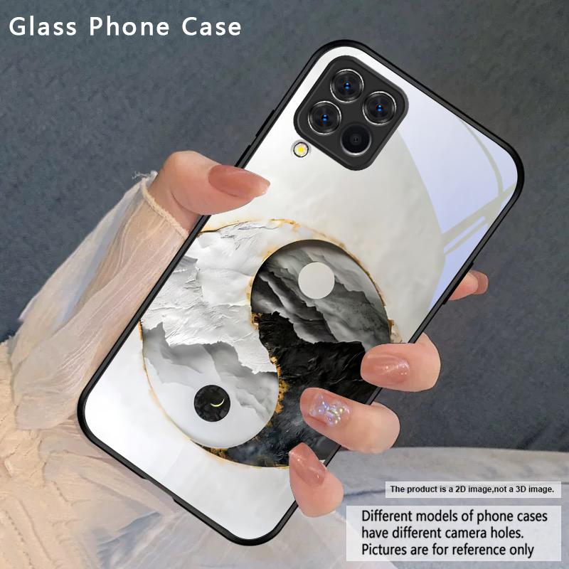 Snow Mountain Cluster For Samsung Galaxy A20 A20s 21s A22 A23 A24 A25 A26 A42 A90 A50 A55 52s A56 A70 A71 72 Glass Phone Case