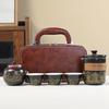 New Express Cup Matte Tea Set One Pot Three Cups Handbag Travel Portable Outdoor Set Business Gift Set