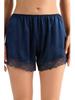 Women's Anti-Exposure Satin Lace Base Layer Shorts - Plus Size, Ice Silk, Summer Thin, Wearable Outdoors