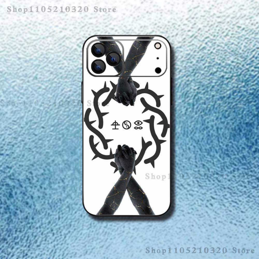Band B-Bad O-Omens Cool Phone Case For iPhone 17,16,15,14,13,12,Pro,Max,Plus,E,SE4,Air,Mini Black Soft Box iPhone13mini