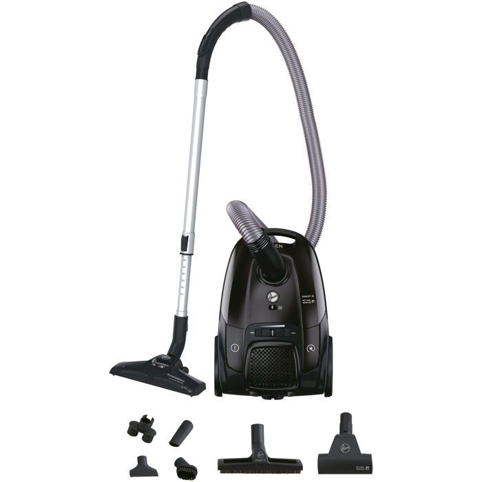HOOVER TXL80PET - Aspirateur Traineau avec sac - Silencieux, idéal pour tous les sols - Puissance 700W - Rayon d'action 9.6m