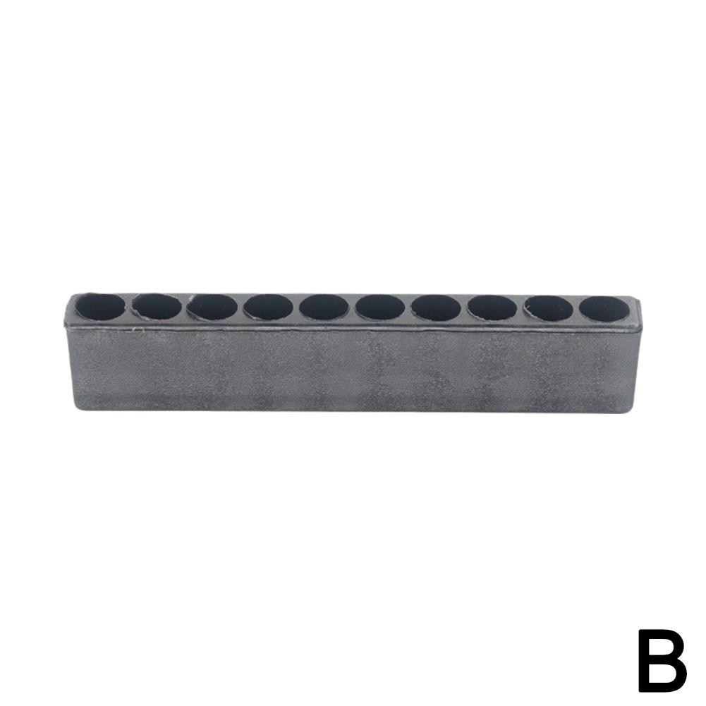 6/10/11/12 Holes Drill Bit Storage Case Screwdriver Head Holder Hex Shank Screwdriver Bit Holder For 6.35mm/ 1/4" Standard D1G8