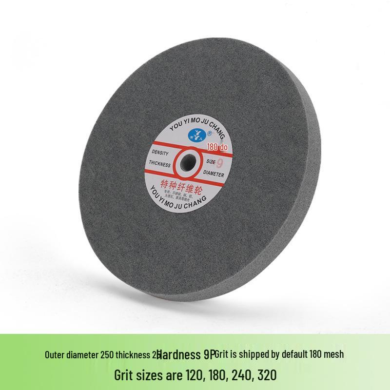Nylon Fiber Polishing Wheel for Metal & Stainless Steel - Compatible with Electric Motor Grinders, Sizes 150/200/300