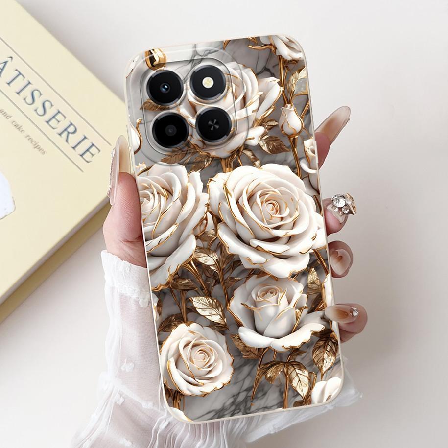 For Cover Honor X6c Phone Case Cute Cartoon Rabbit Love Heart Shockproof Funda For HonorX6c 4G NIC-LX1 NIC-LX2 NIC-LX3 X 6c Capa