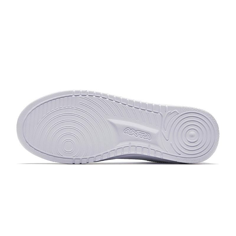 New Anta Anti-Slip And Wear-Resistant Coverage Low-Top Skateboard Shoes Women's White Green 922528003Q-4