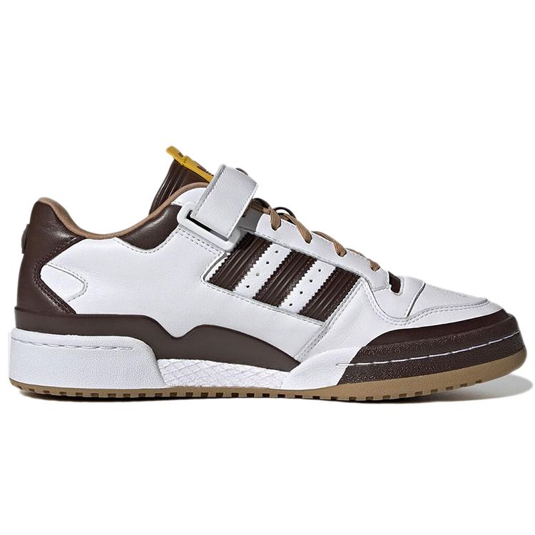 Adidas M&Ms X Forum 84 Low Brown Unisex Sneakers White Footwear-White Dark-Brown GY6313