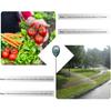 Lange Sonde Tiefenanwendung Bodenfeuchtemesser, Wasserüberwachungsanzeige Sensor, Hygrometer für Outdoor Indoor Große Topfpflanzen, Blume, Gartenarbeit, Landwirtschaft
