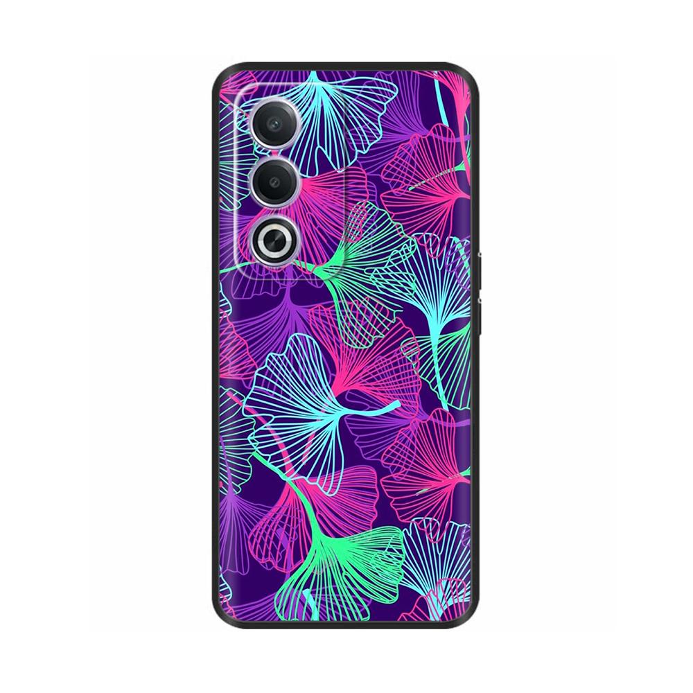 Phone Case for OPPO K12X 5G 6.67" CPH2667 Protection Luxury  Soft Black Silicone Shockproof Shell Painted Back Cover Funda Coque