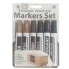 6-21Pcs Furniture Repair Pen Markers Tool Remover Wood Scratches Restore Kit Scratch Filler Paint Wooden Cabinet Floors Tables