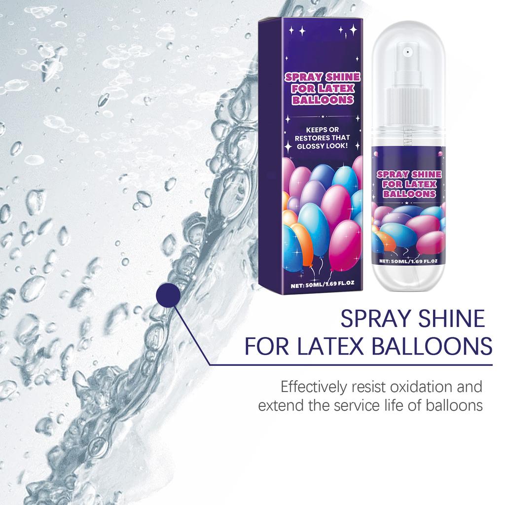 50ml Brightenr Balloons Spray Bottle To Brightern Balloons Color