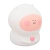 USB Fat Peach Night Tap Lamp with Timing Function Intelligent Colorful Silicone Tap Lamp for Teen Girls Bedroom