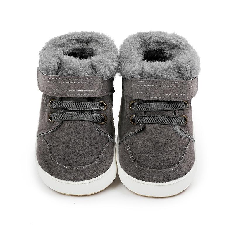 Aimele Winter Cotton Velcro Baby Prewalker Shoes (0-1 Year)