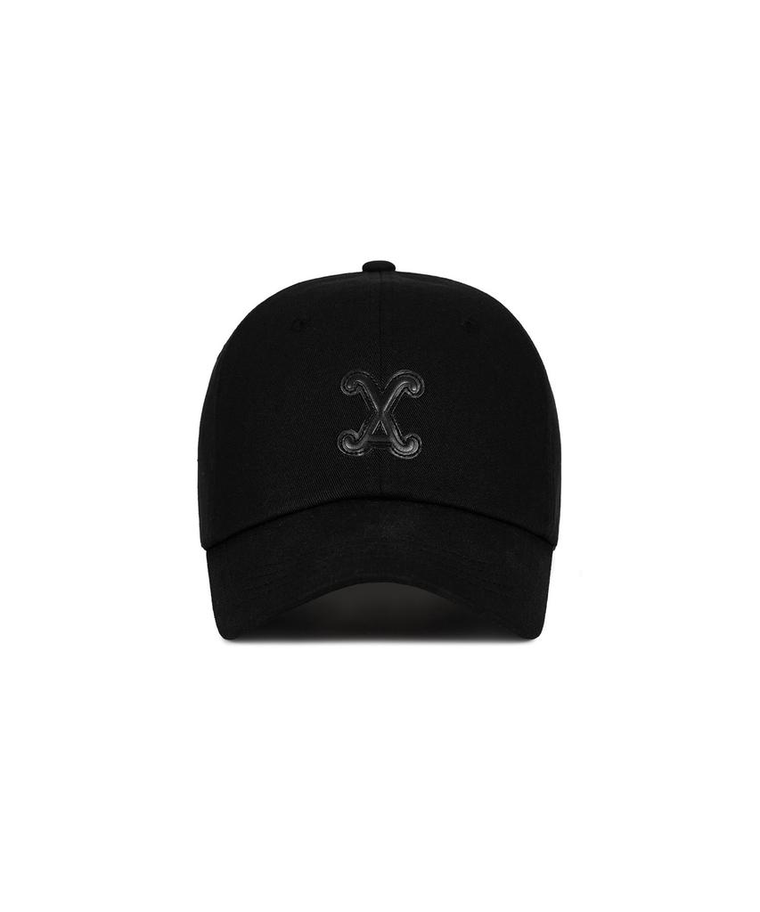 Bajal Va Curved Patch Ball Cap Black