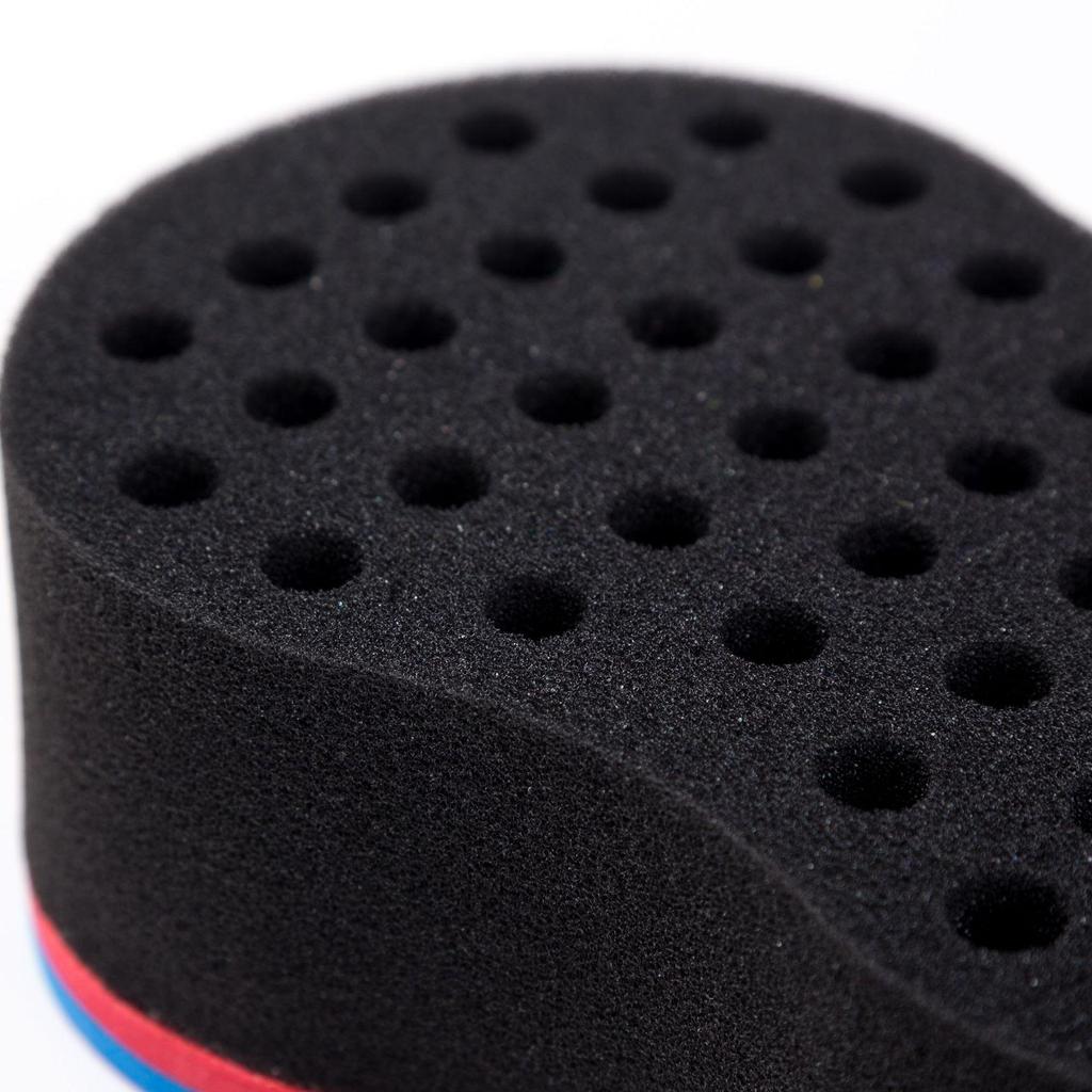 Curly Hair Twist Sponge - Figure Eight Black Curling Tool