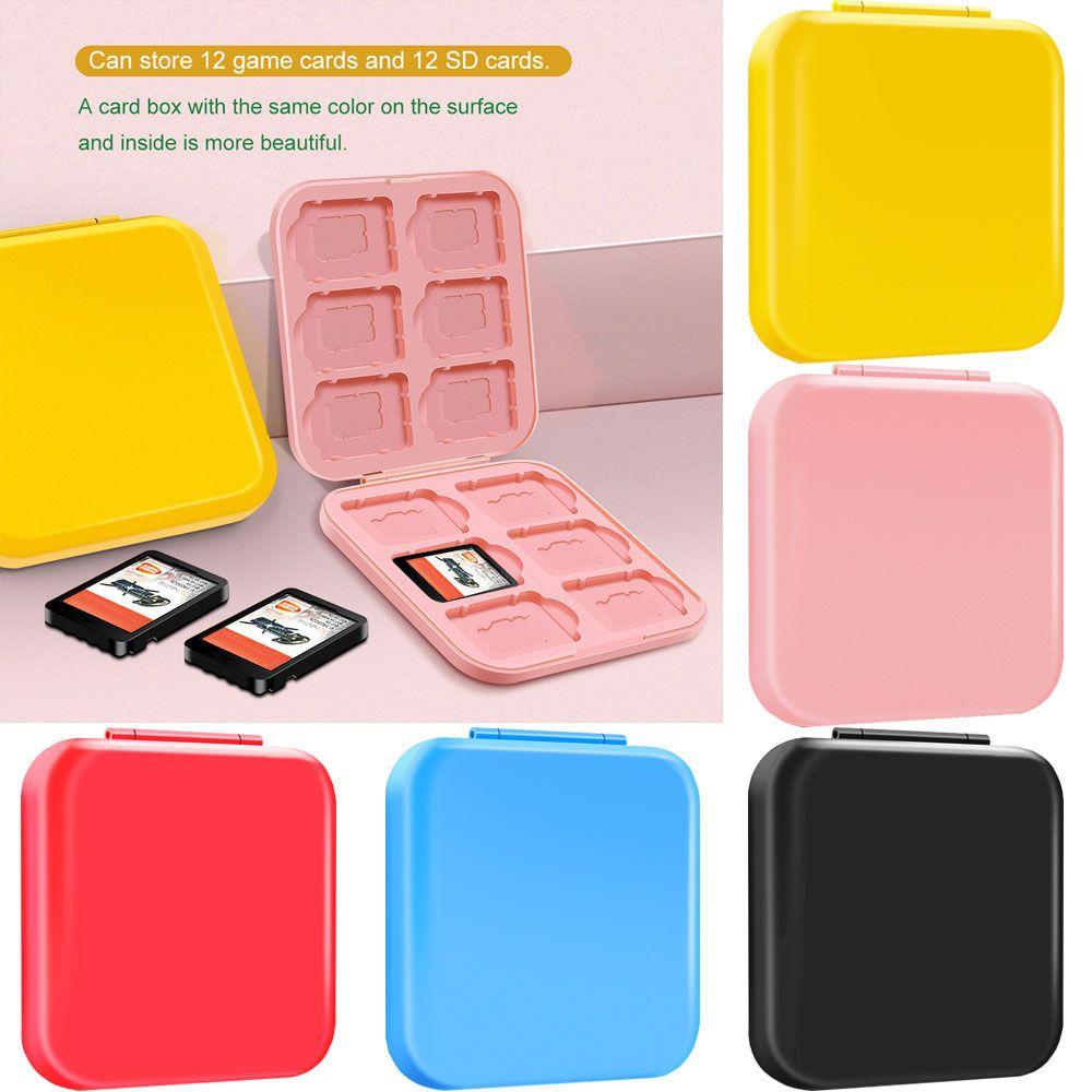 

Коробка для игровых карт Shell, аксессуары для игр, чехол для хранения картриджей, держатель для игровых карт, органайзер, чехол 24 в 1